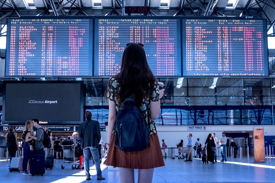 Airport Transport Woman