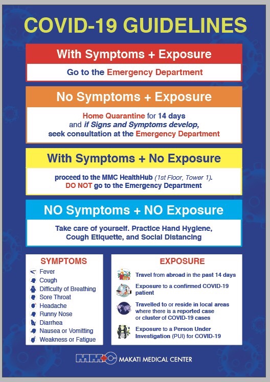 Makati Medical Center Covid-19 Guidelines