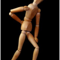 Figure Man Stand Back Pain