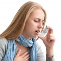 Rescue inhaler during asthma attack